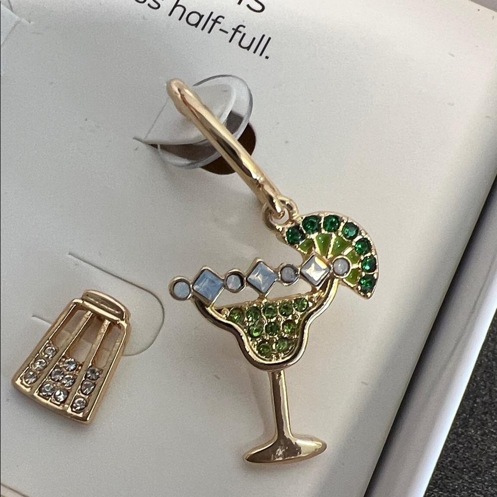 BaubleBar | Cocktail/Margarita Earring Set - Picture 6 of 7